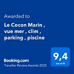 Le Cocon Marin , Vue , Clim , Parking , Piscine * Antibes