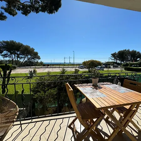 Le Cocon Marin , Vue , Clim , Parking , Piscine Apartment Antibes