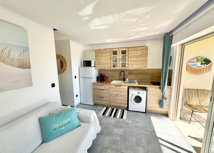 Le Cocon Marin , Vue , Clim , Parking , Piscine Daire Antibes